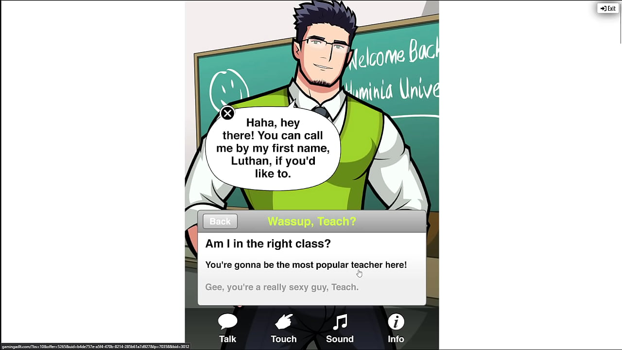 Gay Teacher 2D Game