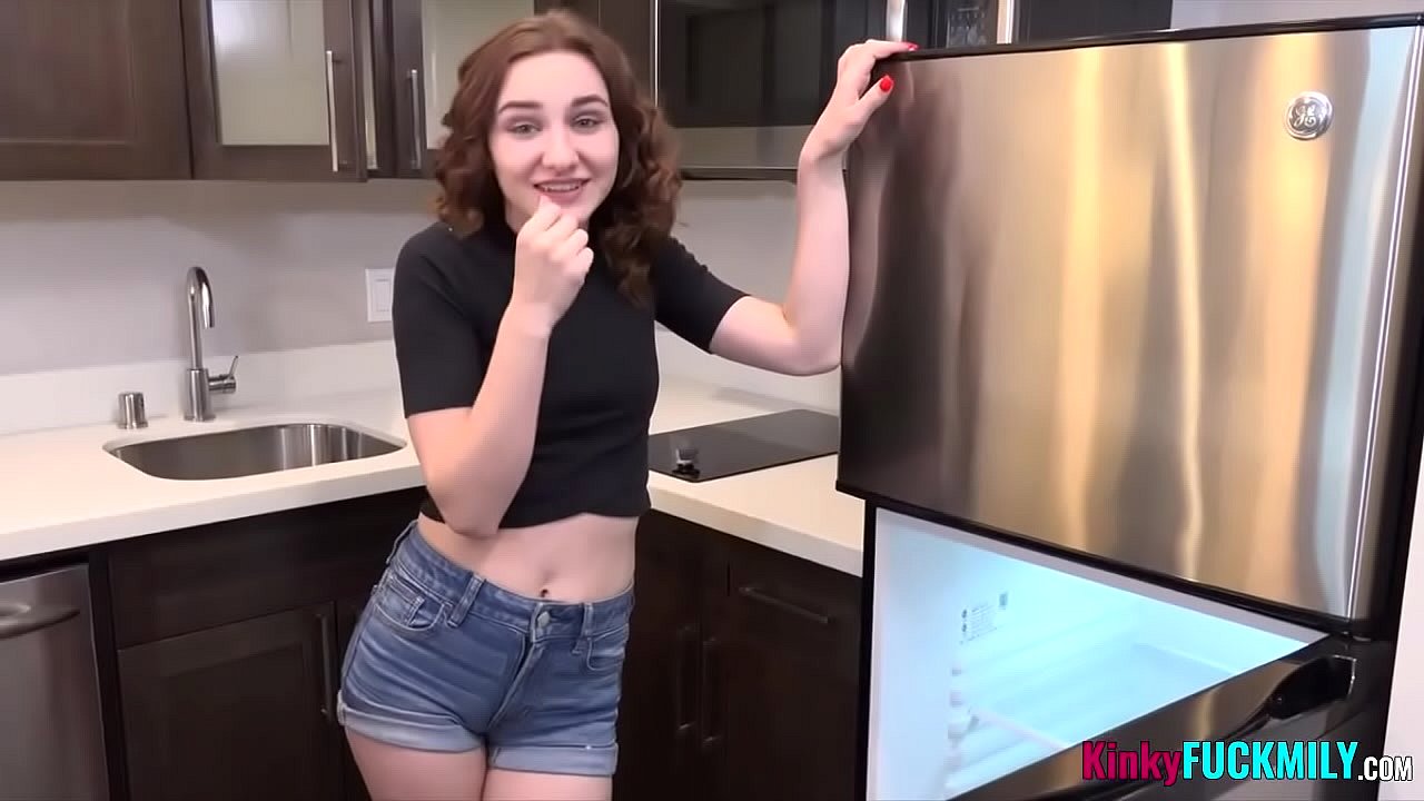 FULL SCENE on http://KinkyFuckmily.com - Boy did she give me a hardon! She just turned 18 and we are not b. related, so why not have some fun? Especially if she offers to suck my dick for drinking all the I bought for my party.