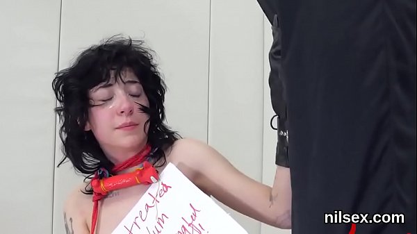 Silly slut gets her fuckholes stretched and extremely penetrated