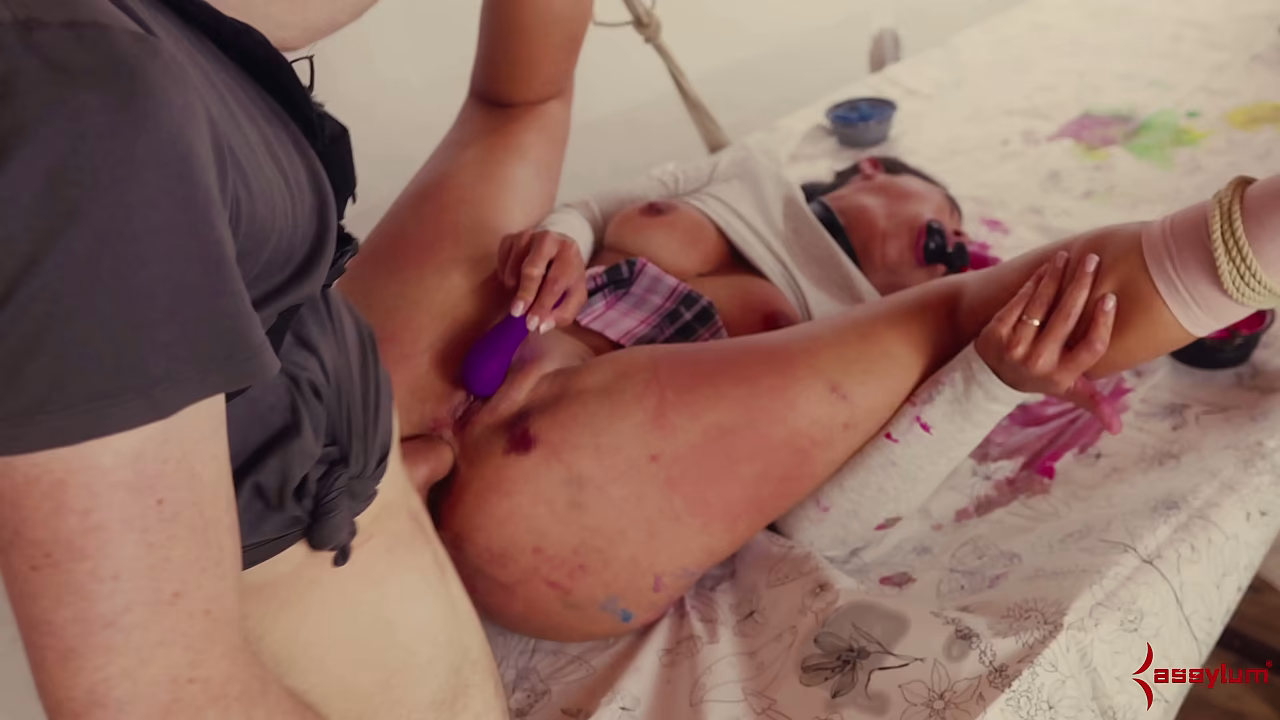 Anal Coloring Time for rough-sex-loving PAWG Nurial Millan