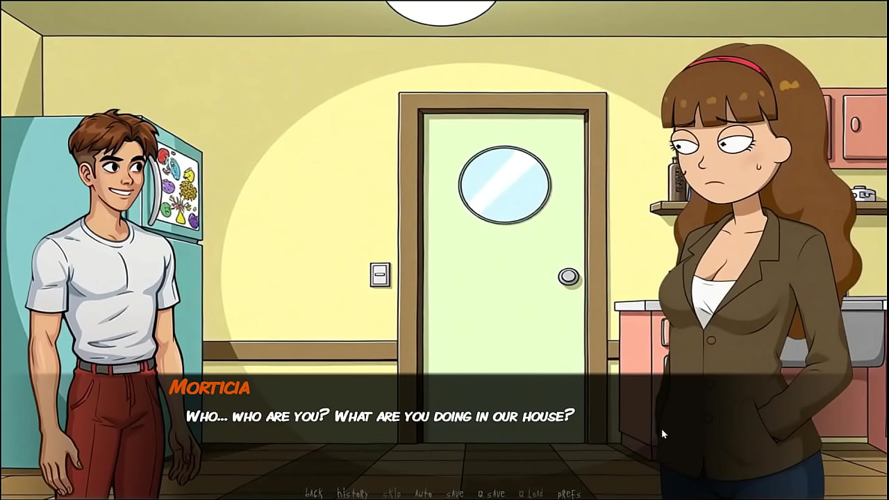 Portal Porn Demoniums [ PARODY HENTAI GAME ] Ep.1 Morty's sister squirting in the shower !