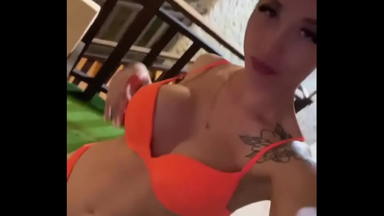 Summer, vacation, Sochi, swam in the outdoor pool and the neighbors didn&rsquo;t even know I had a surprise. TsQueen Diana Ts...