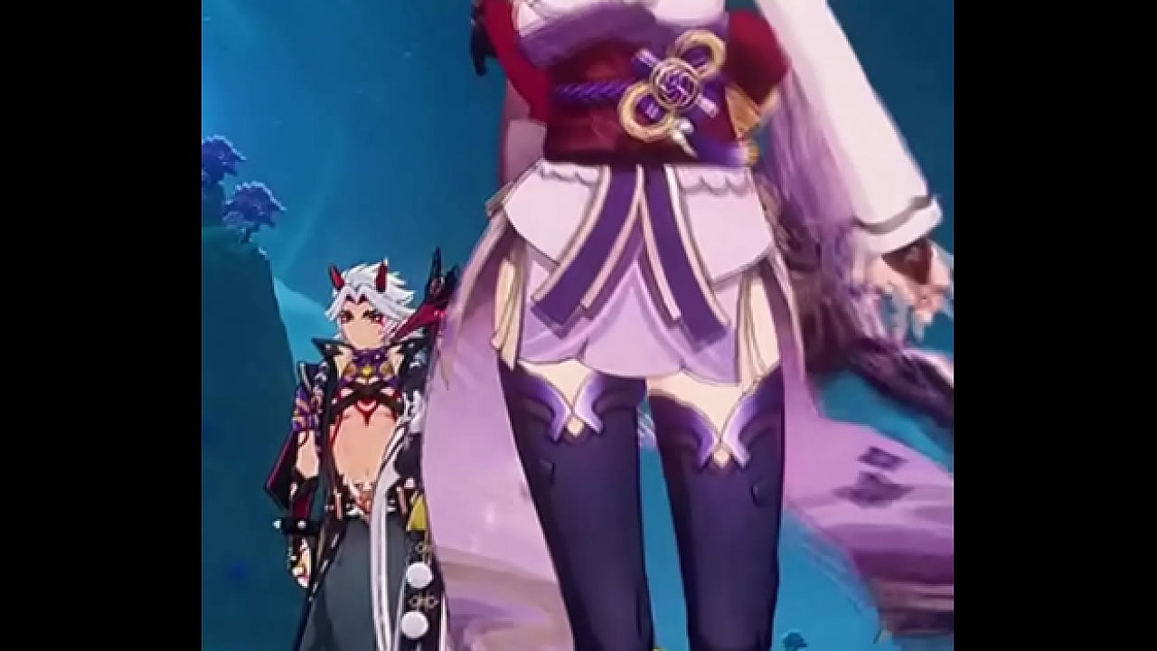 Raiden Shogun sways with electrifying grace, her every move striking like lightning under the moonlit sky. The Electro Archon&rsquo;s dance hides more than power&hellip; dare to discover? Bio link waiting.