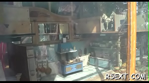 Babe gets mouth fucked