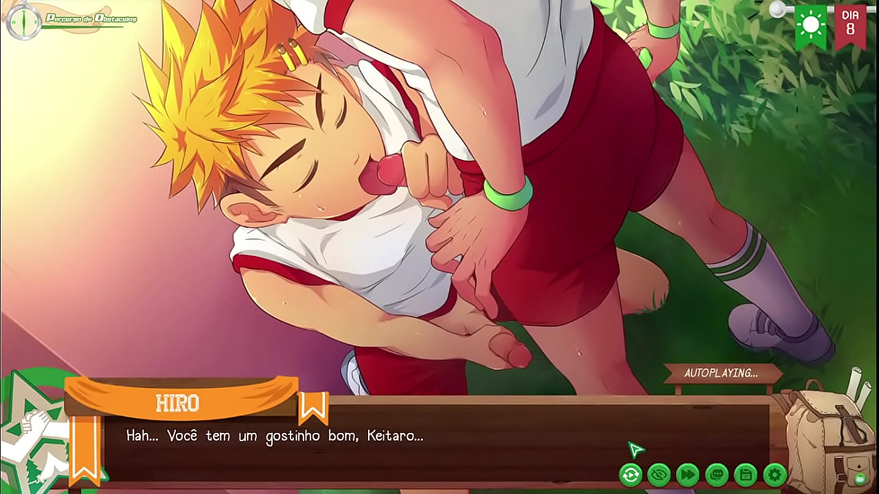 Keitaro e hiro no festival de esportes