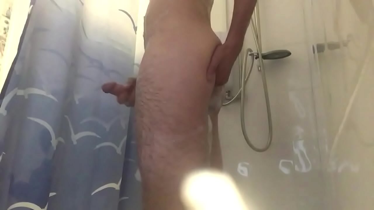 Masturbation and finger up the bum whilst having a bath