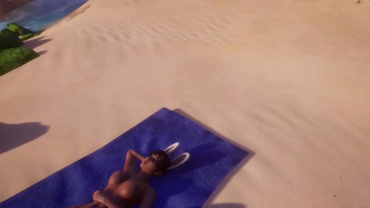 Жена загорала на пляже а мой соседски френд дрочил на её