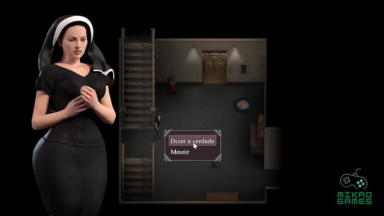 Jogo Adulto 3D, Epidemia de Luxuria ep 3 - Ser&aacute; que vou comer essa Freira???