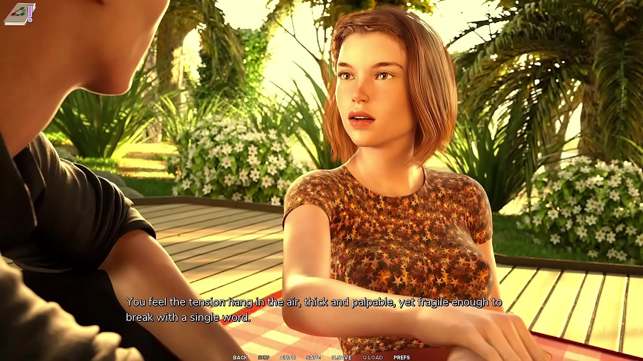 Taboo University #82 - First Kiss With The Short Hair Brunette Trans College Girl