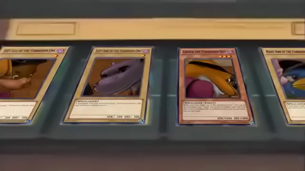 Yu-Gi-Oh summoned Exodia with a little twist