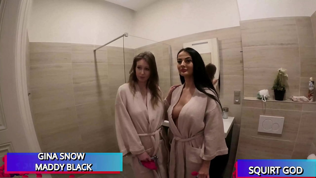 Voluptuous Duo Gina Snow & Maddy Black Ass-Pounding Extravaganza!