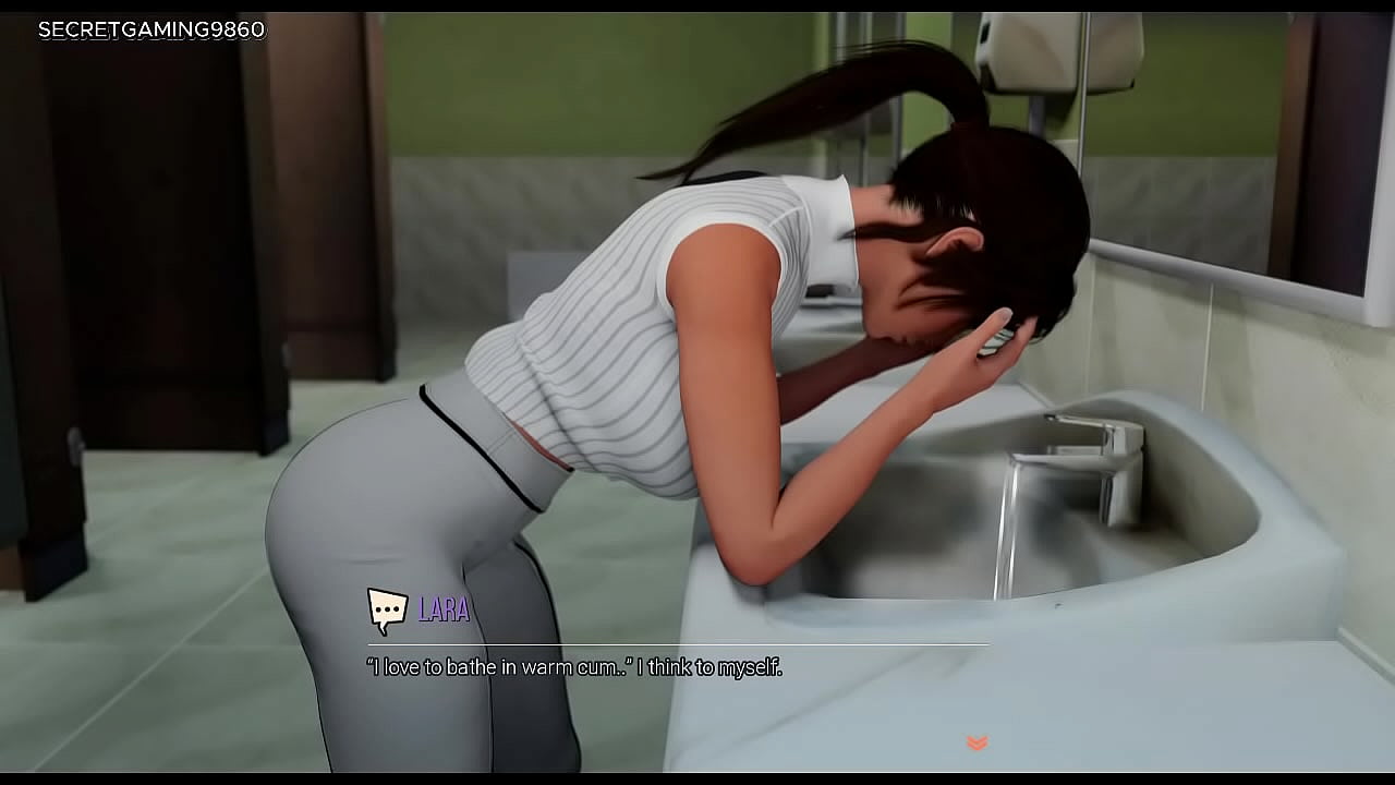 Croft Adventures 03 By PIXDES Games - BBC Glory Hole Busty Slut BBC Blowjob| Lara Gets Some Black Cock