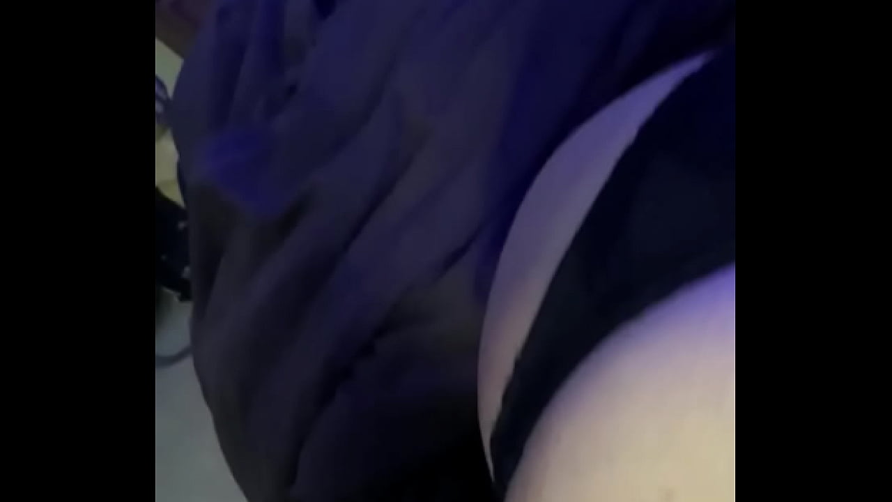 Smashing lingerie wearing thick milf&rsquo;s sexy phat booty while she screams Pt.2