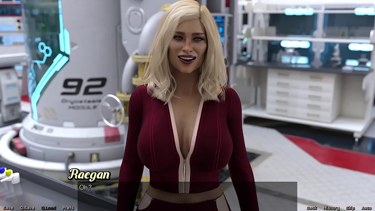 Stranded In Space #19 - Checking out the cute Robot Girl