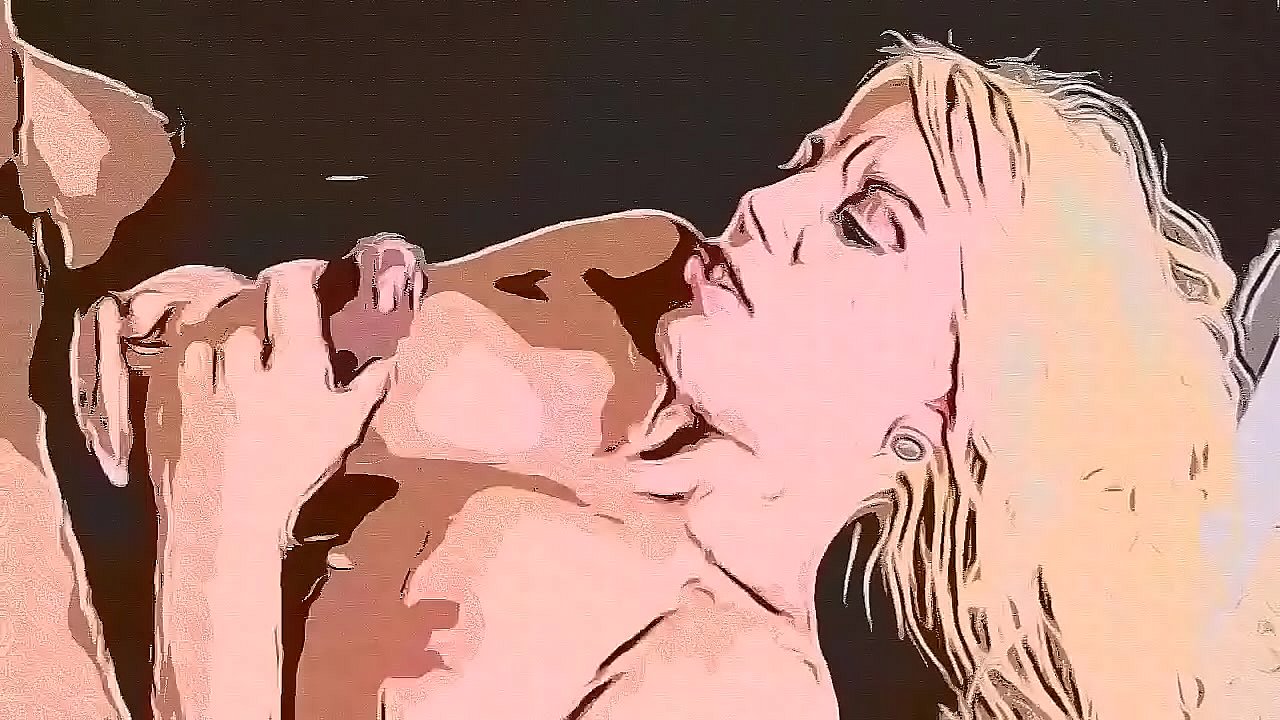 BLONDE BOOBED VS BIG COCK