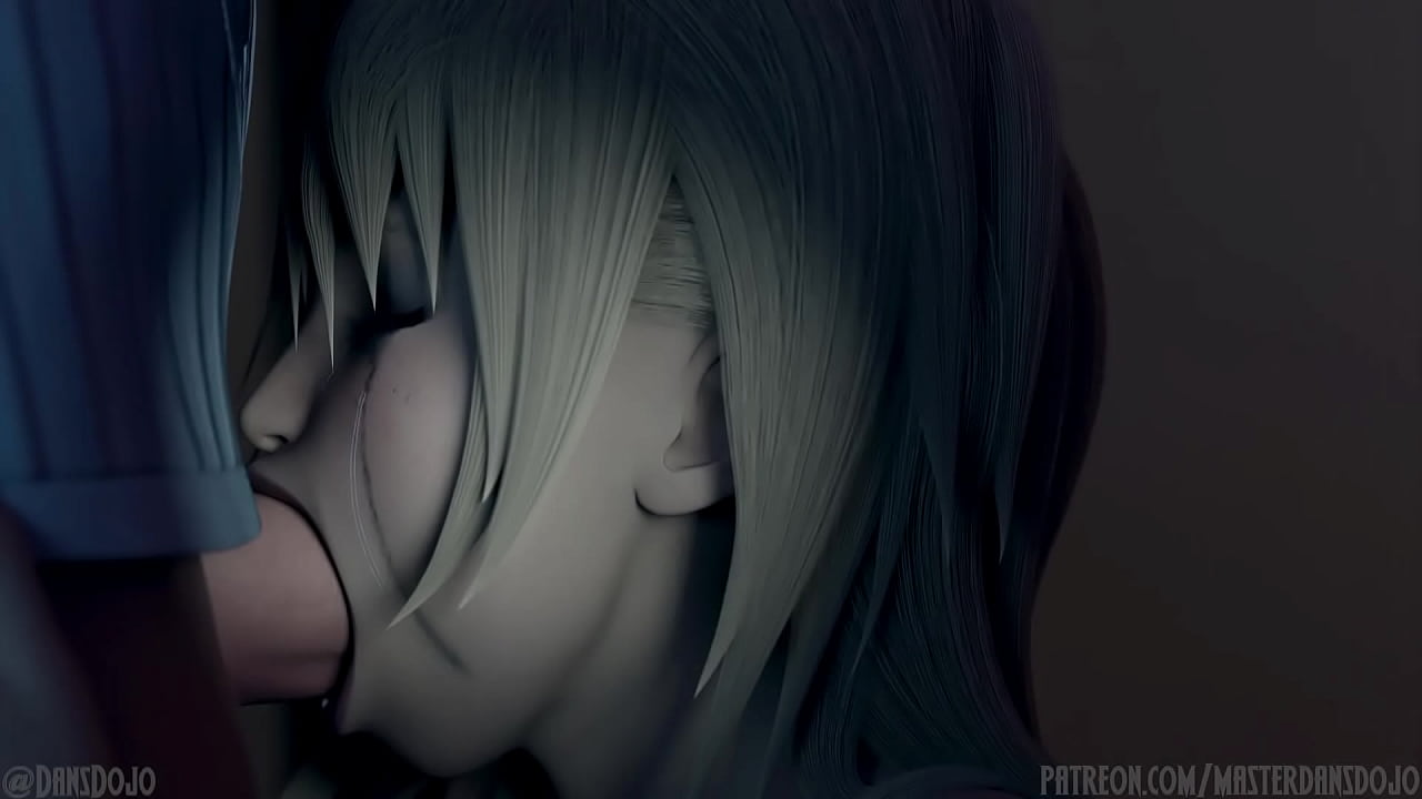 Master Dan Presents: Cute Blonde Gives The Roughest Sloppiest Animated Blowjob Ever - Kingdom Hearts