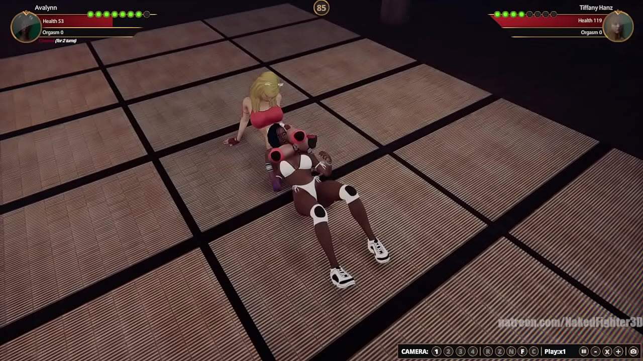 Avalynn VS Tiffany [NF3D Female MMA Combat]