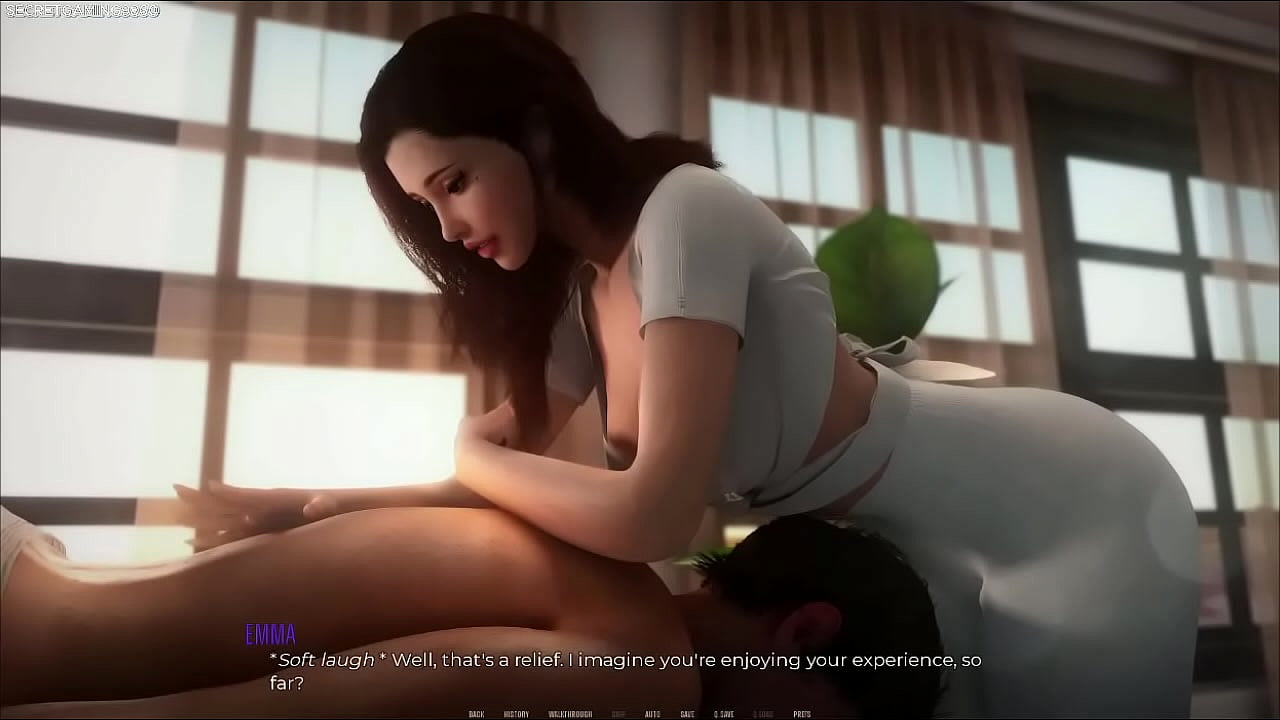 Desirium By ElCharlo - Hot MILF With Thick Big Ass Gives Her Tenant a Sexy Massage