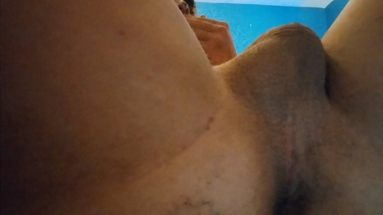 fingering myself in clown paint