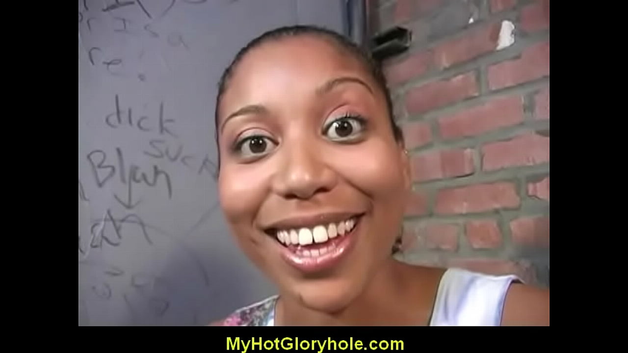 Gloryhole blowjob - Sexy girl sucking cock 18