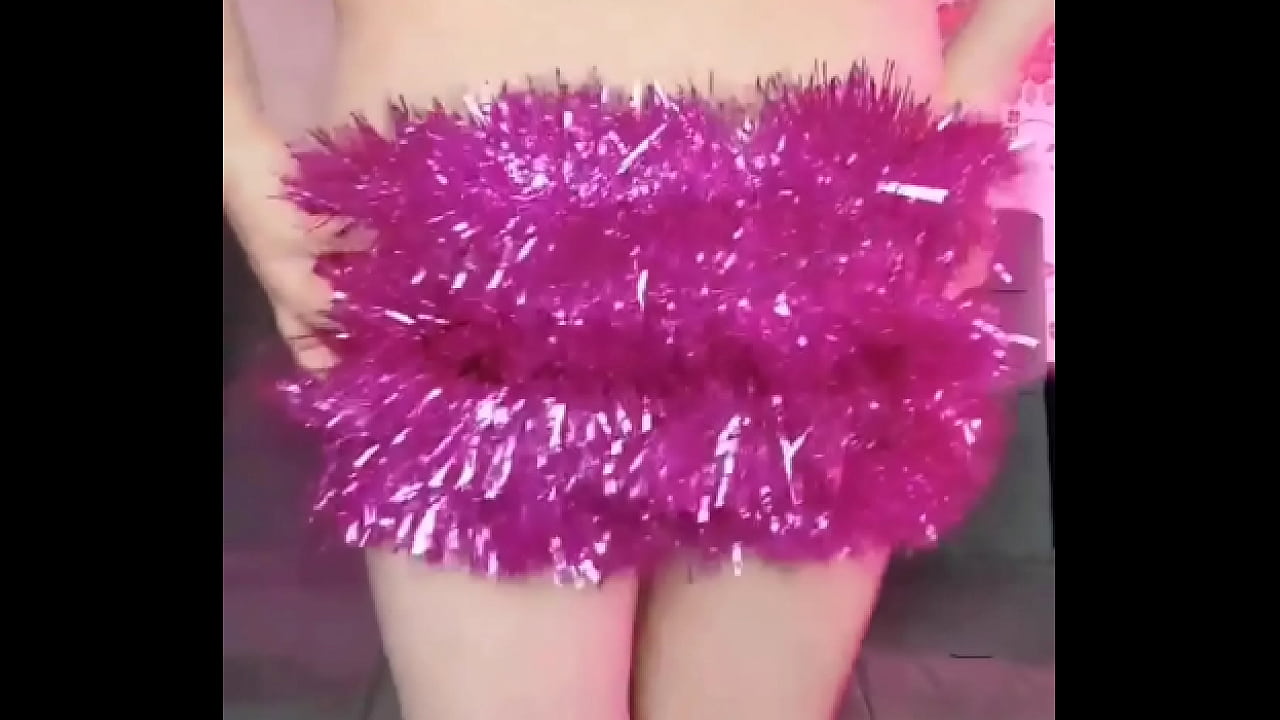 Femboy's Smooth Legs Slide Across Each Other