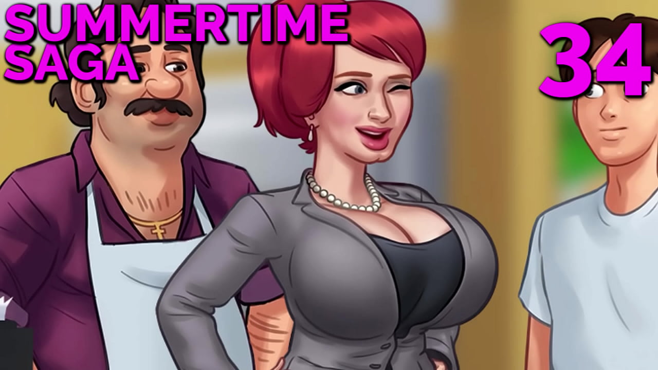 SUMMERTIME SAGA Ep. 34 &ndash; A young man in a town full of horny, busty women