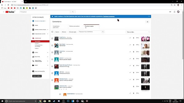 ► Coment&aacute;rios #1