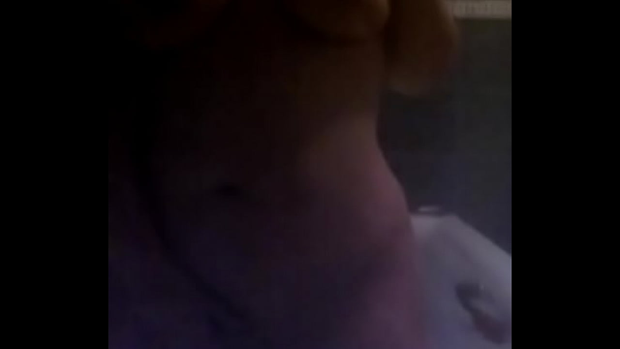 Big tits girl touching on shower