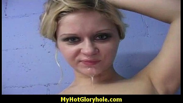 Gloryhole blowjob interracial amateur 1