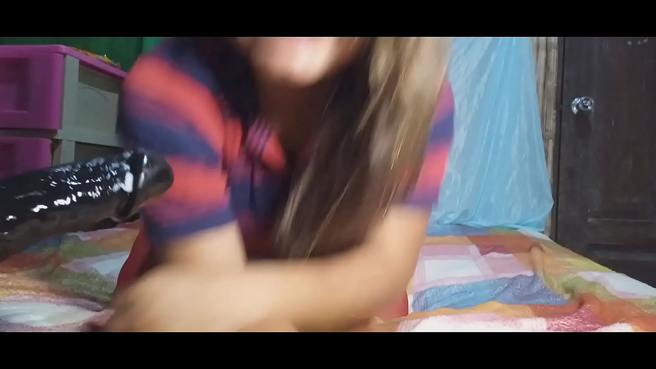 FOREVER A HOT SLUT!! MY STEPSON WON THE BET AND SENT HIM MY OLD COLLECTION OF HOMEMADE PORN VIDEOS. FIRST I FLIRT WITH MY TITS AND THEN I MASTURBATE MY ASS WITH THE BROWN DILDO. SLOW AND DELICIOUS ANAL SEX