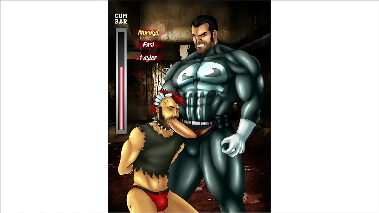 Punisher Blowjob Gay Game