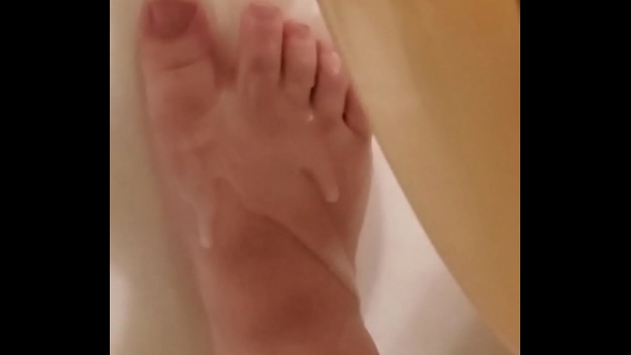 Sexy soaped in the tub