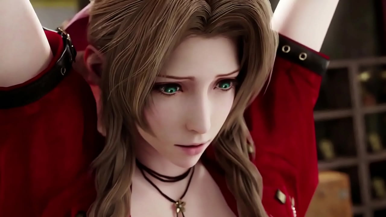 Aerith FFVII Tribute Porn Cum Pussy Hot Shaved