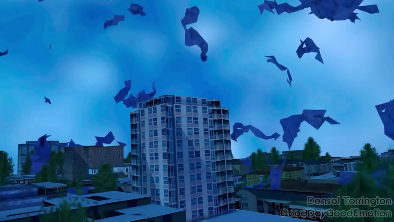 A woman is inflated by an inflation substance