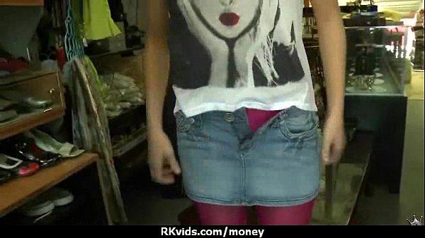 Hot sexy amateur babe needs a lift and takes cash 19