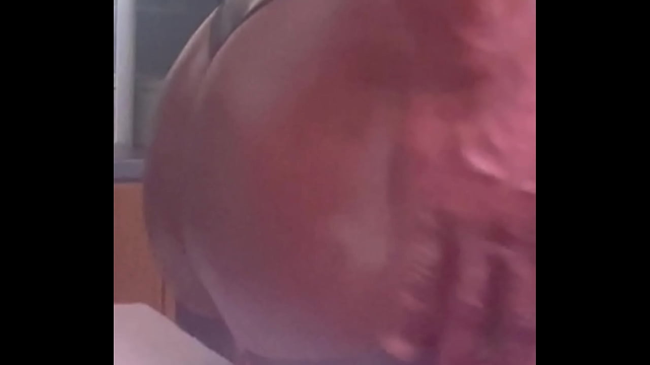 Black Slut in Dirty in Big Muscle Butt Prostate Toy Self Fuck & Cum