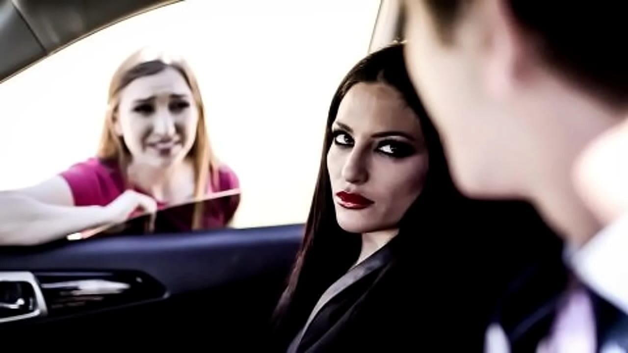 Cute Girl-hitchhiker Fucks For A Free Car - Gracie May Green, Kissa Sins & Markus Dupree