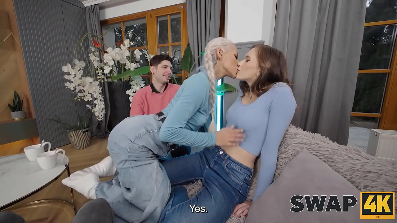 SWAP4K. A kinky couple had a hard threesome with a hot girl. Hot sex with Veronica Leal & Stacy Cruz