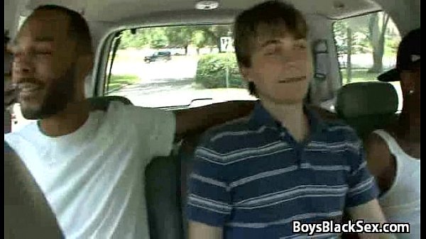Blacks On Blondes - Gay Interracial Hardcore Fuck Video 12