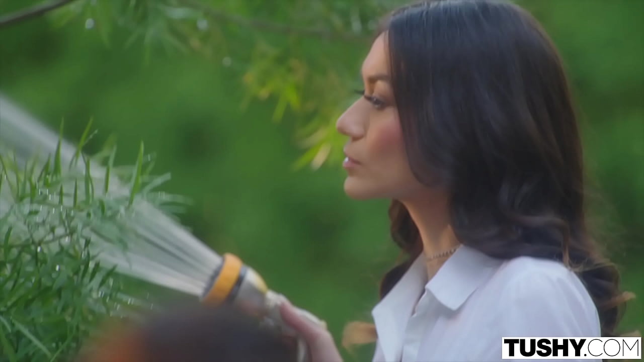 TUSHY Petite babe gets her ass gaped