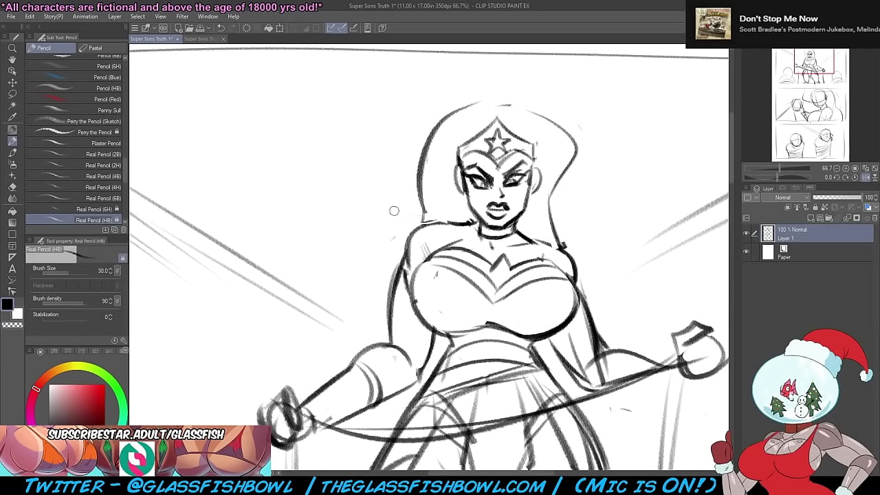 SS broadcast by GlassFishBowl on Picarto from December Twelfth 2022 A