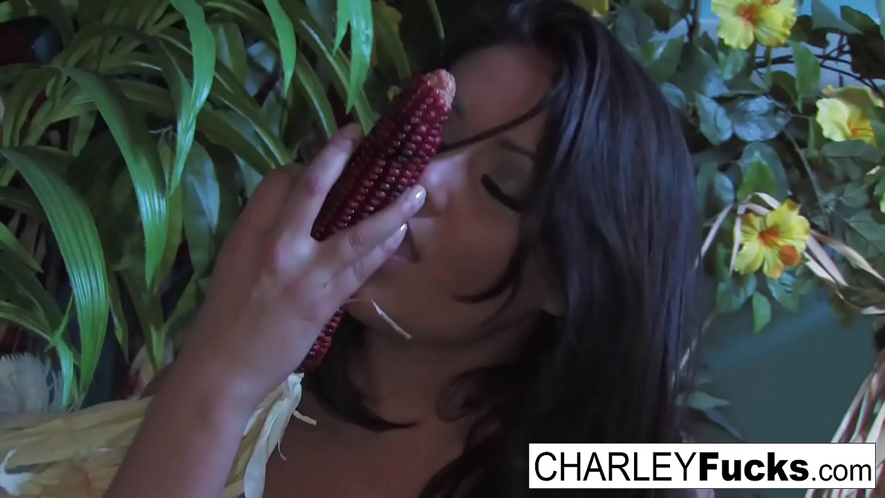 Busty babe fucks herself