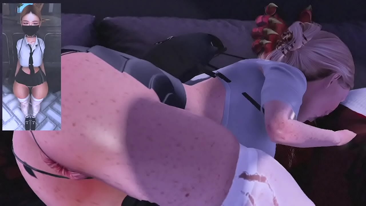 Asian Evelyn is a little buttslut, Second Life