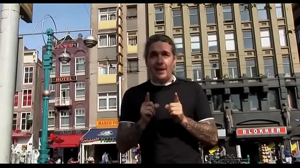 Horny guy visits amsterdam