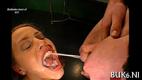 Slippery moist cumshots delight