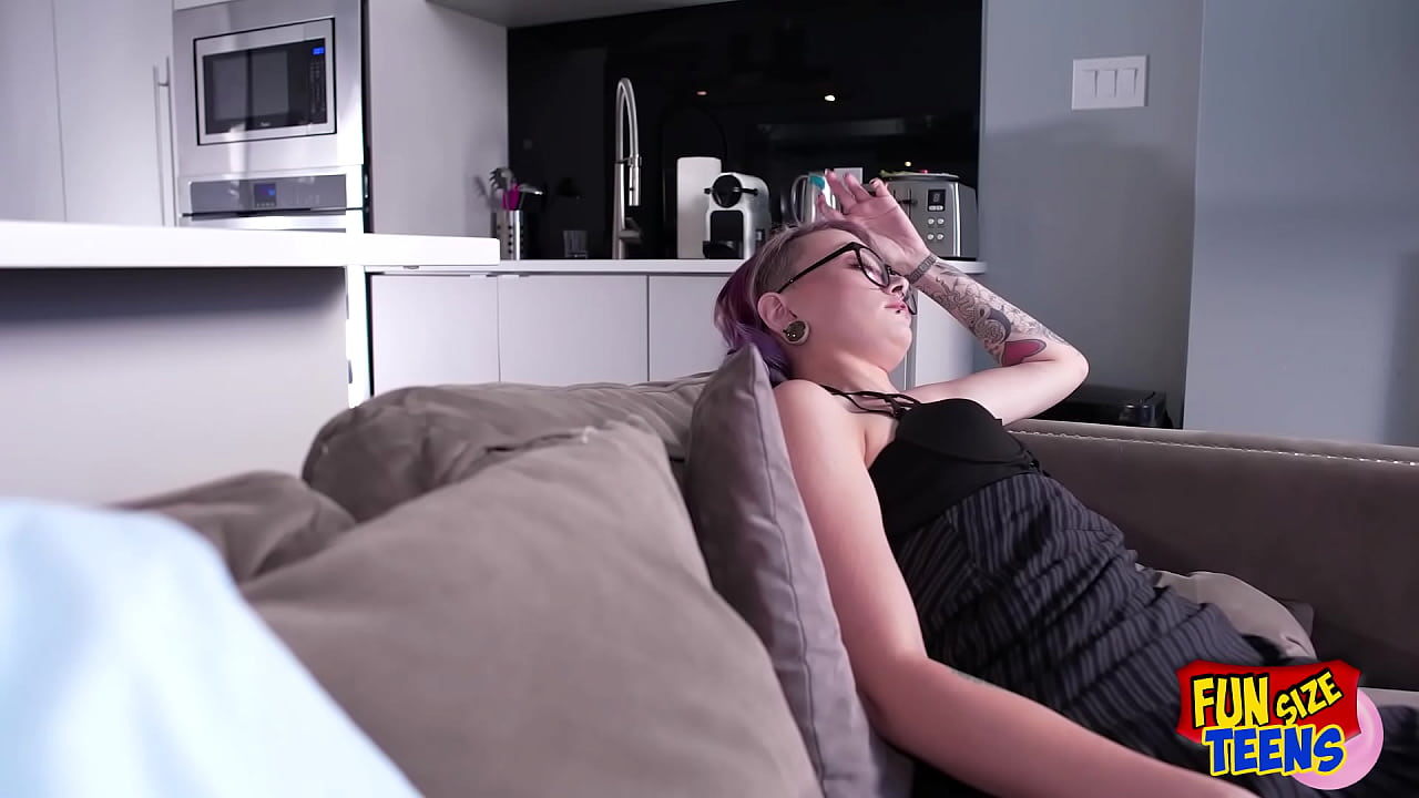 FunSize Teens - A Petite Emo Teen Fucked HArd by her Roommate