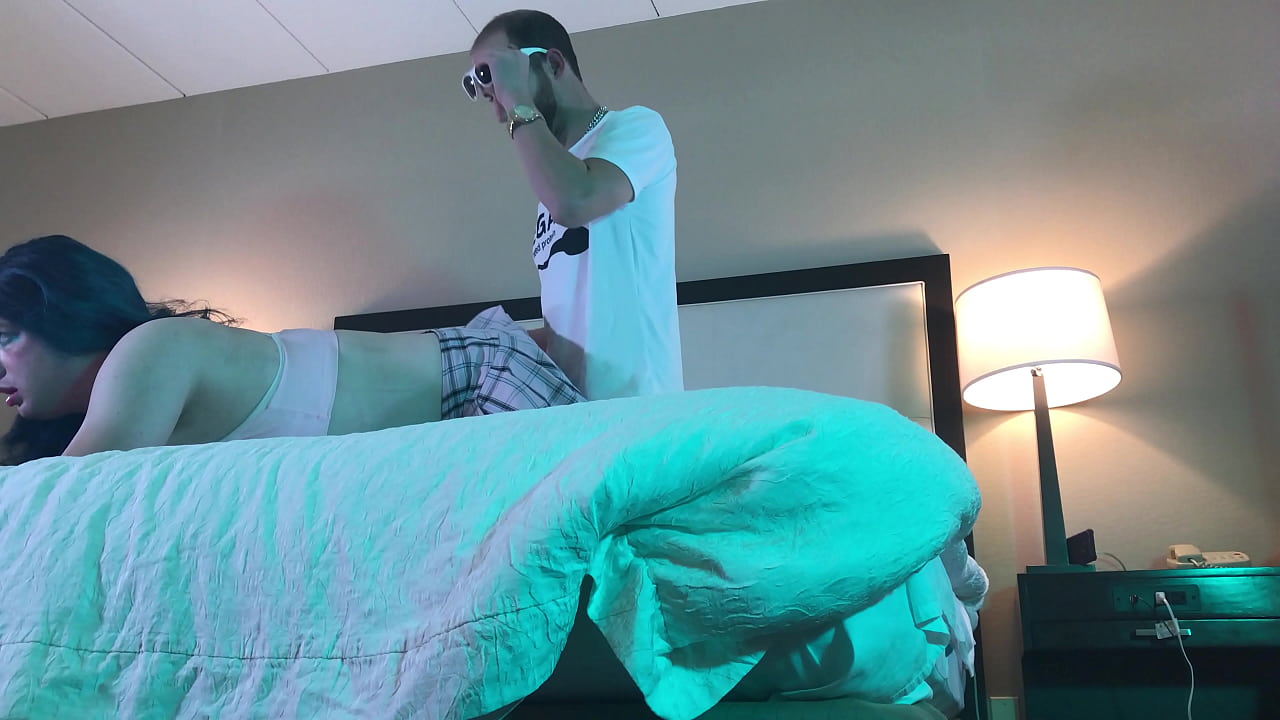 College Bro Fucking Super Sexy Tgirl Doggystyle