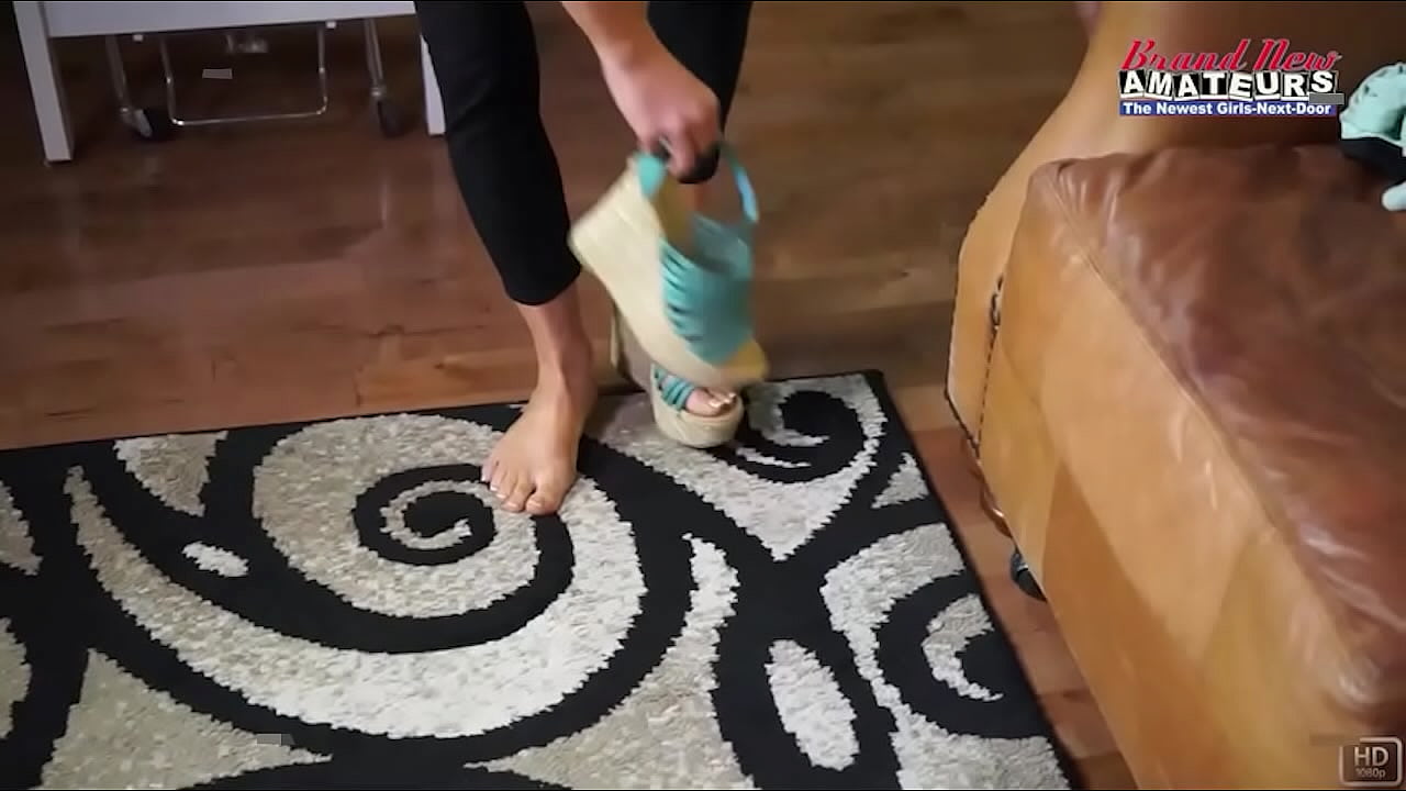 Blonde Cutie Alex And Brunette Hottie Carmen Suck Their Pussies And A Dick!