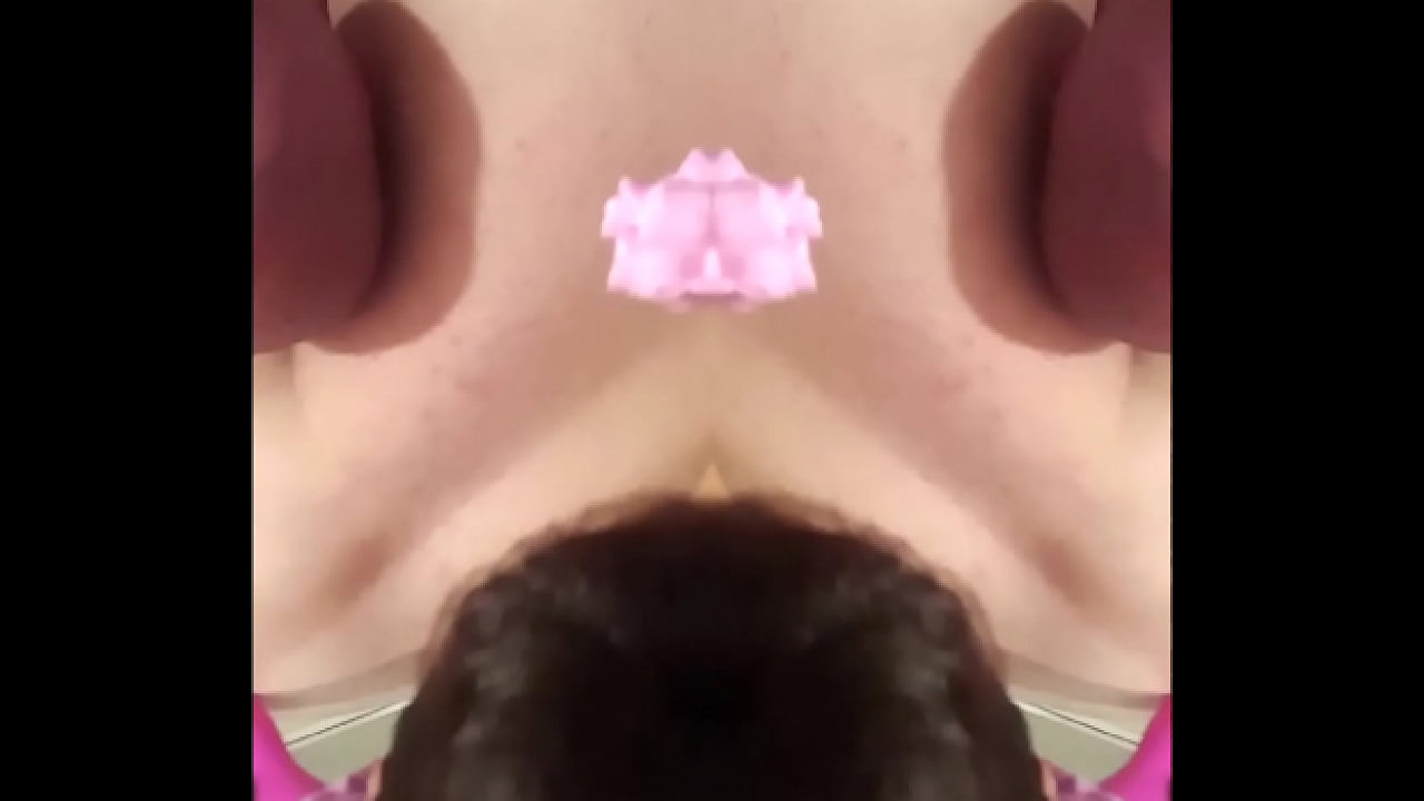 Double Penetration of my Anal Hole by my own Penis3D plus an 8 inch DildoAnusPanoramaLieHassockMIRR in two types results in orgasm into my rectum after two dolls cling to my Dong in mirror form