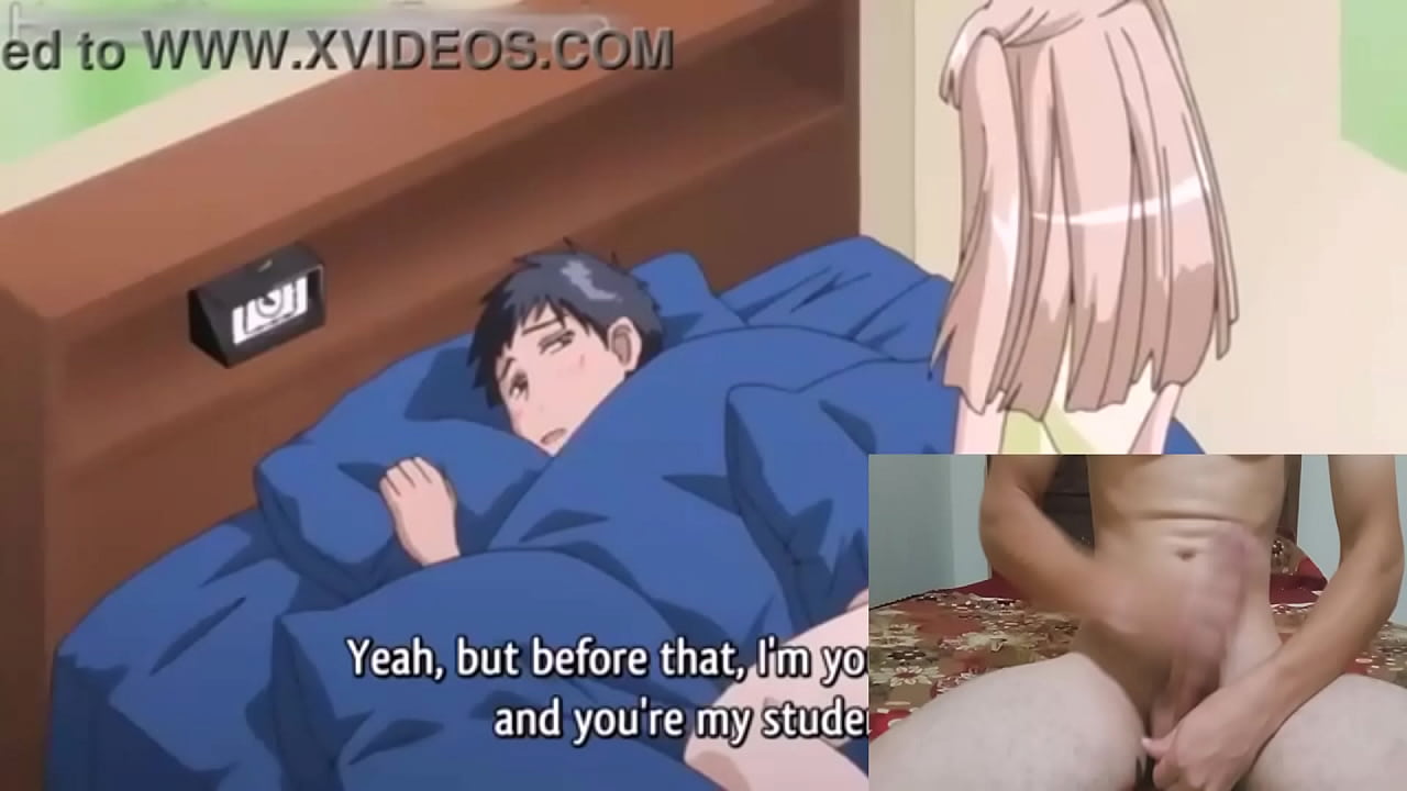 I came home very tired and horny, cumshot a lot with hentai